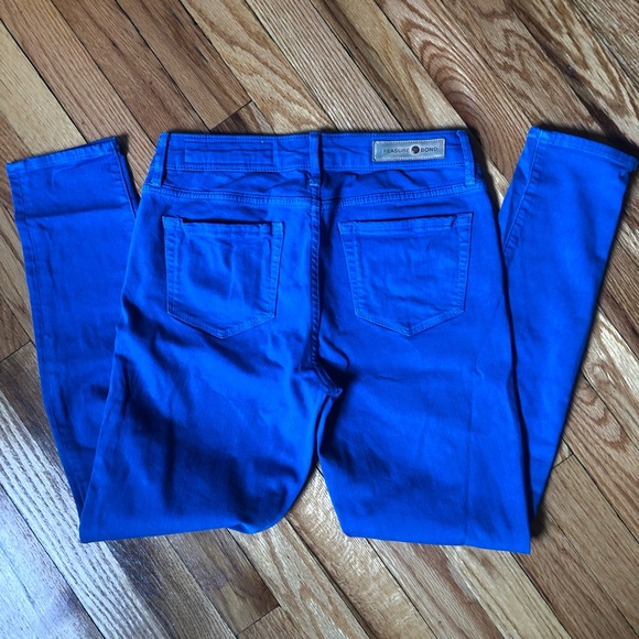 Treasure & Bond Women Blue Skinny Jeans - Picture 3 of 7